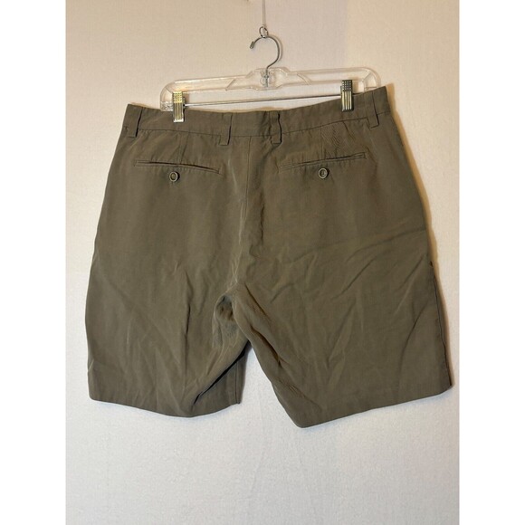 Tommy Bahama Men's Green Silk Shorts Size 35 - Picture 5 of 7